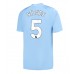 Manchester City John Stones #5 Voetbalkleding Thuisshirt 2023-24 Korte Mouwen